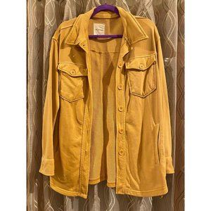 Avec Les Filles Mustard Shacket